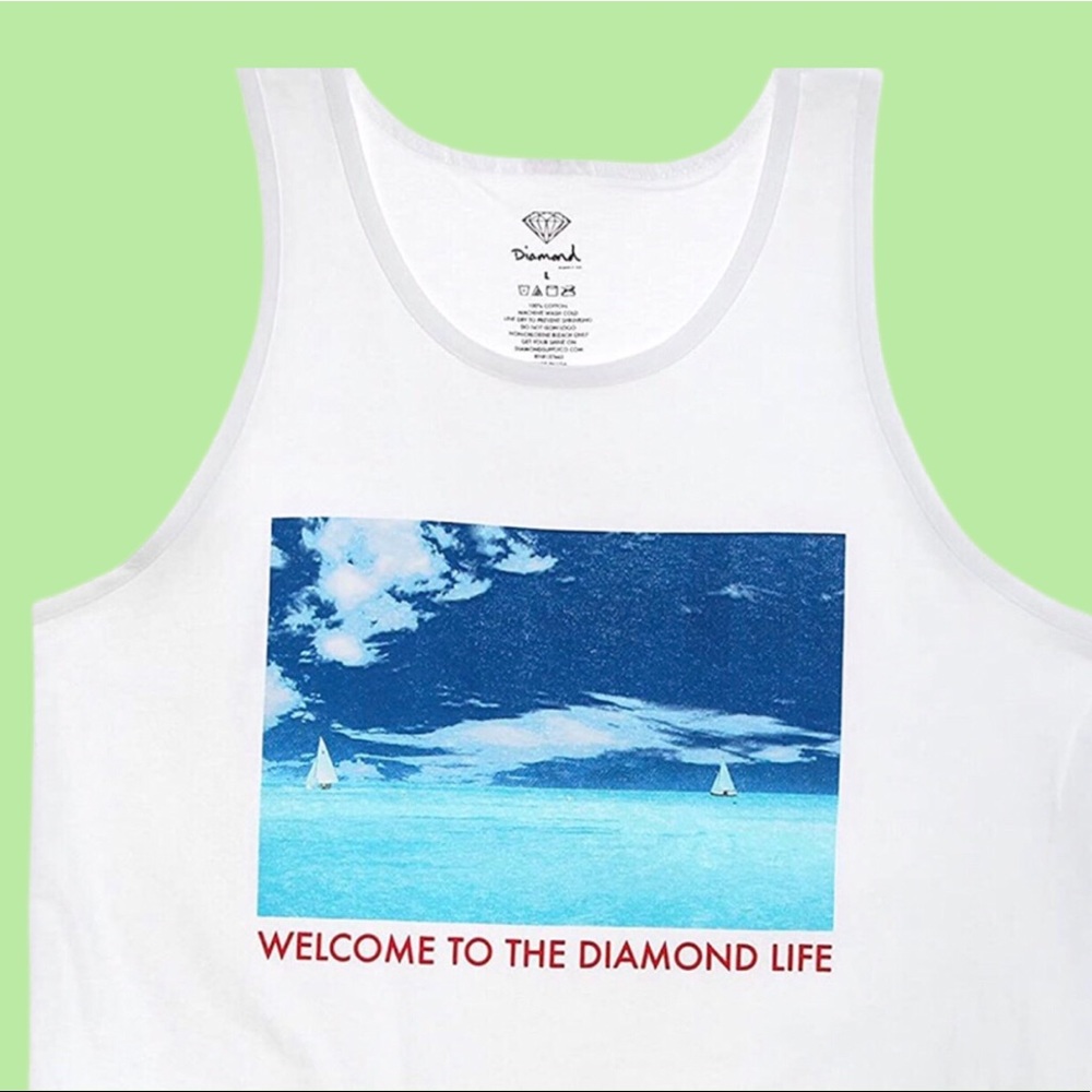 NWT Diamond Supply Co Tank top